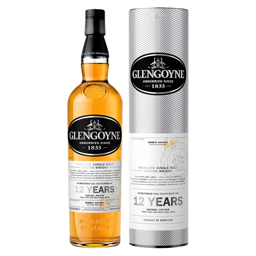 Glengoyne Highland Single Malt Scotch Whisky 0,7l
